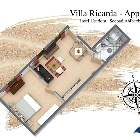 Vila Ricarda Whg 02 *
